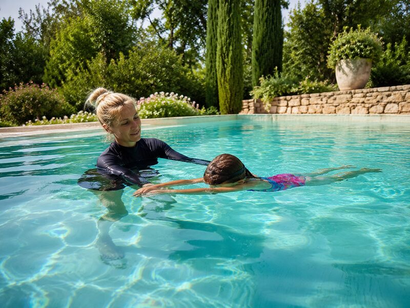 Cours de natation à domicile