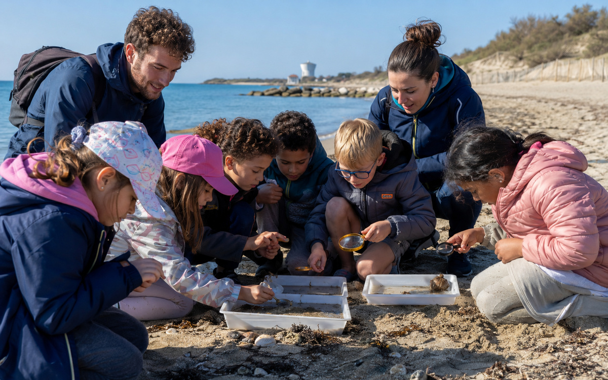 Colonie de vacances Cap sur la Mer — Côte méditerranéenne